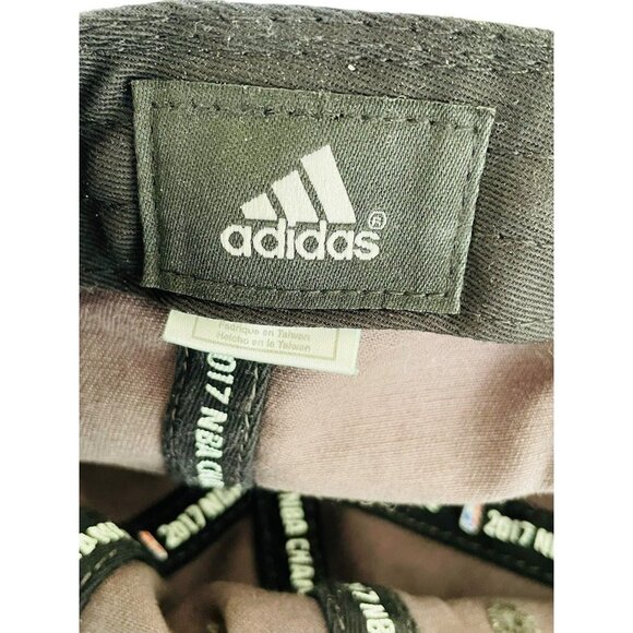 Adidas Cap Hat 2017 NBA Finals Champions Golden State Warriors Dark Brown Adjust - Picture 3 of 5